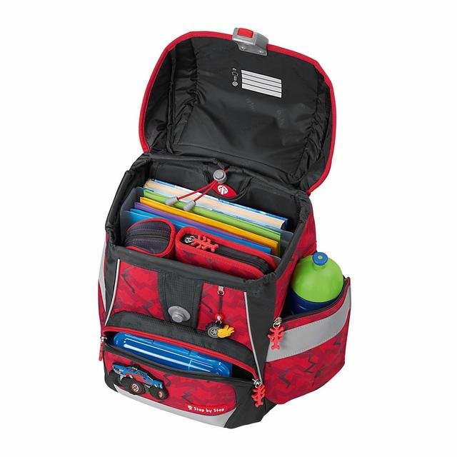 Step by Step 2in1 PLUS Schulranzen-Set Monster Truck Rocky